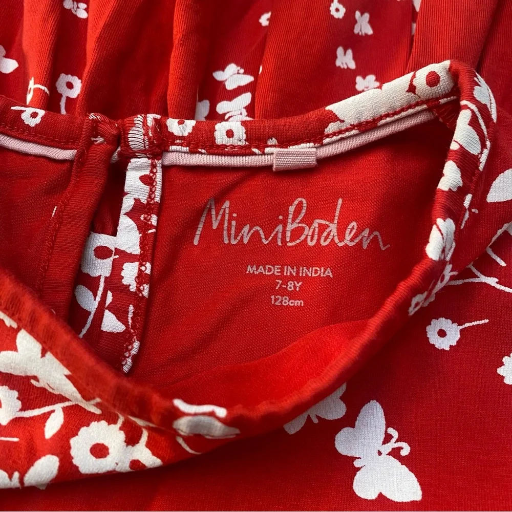 Mini Boden Butterfly Girls Dress